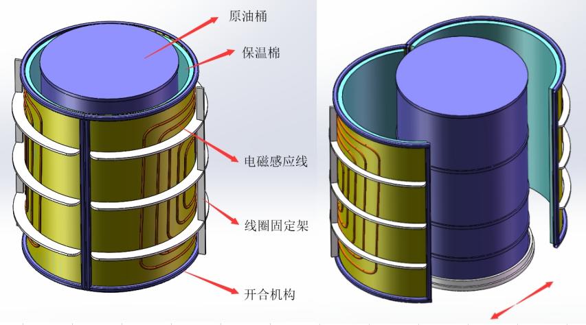 原油桶电磁加热器