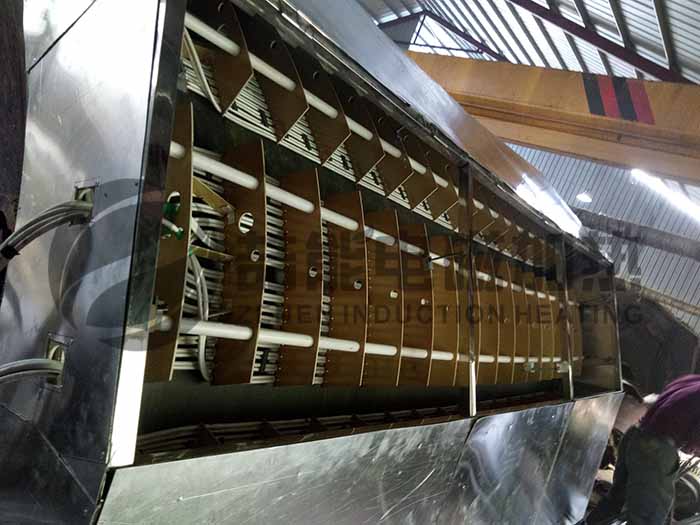 造纸辊筒电磁加热器