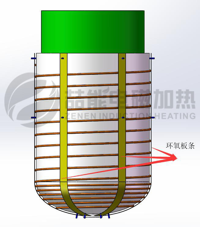 管道反应釜电磁加热器